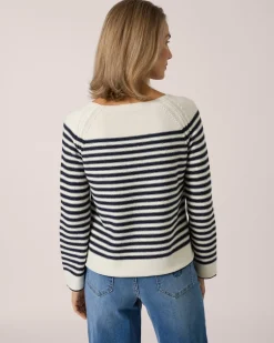 Sale Pullover mit Streifen Strickware