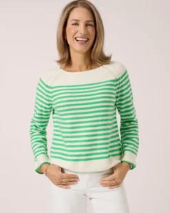 Sale Pullover mit Streifen Strickware