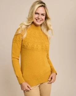 Sale Pullover mit tonalem Strickmuster Strickware