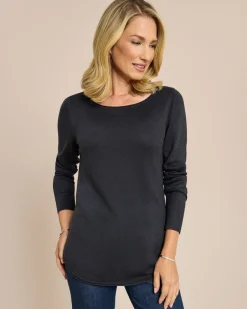 Online Pullover mit U-Boot Ausschnitt Strickware