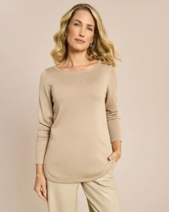 Online Pullover mit U-Boot Ausschnitt Strickware