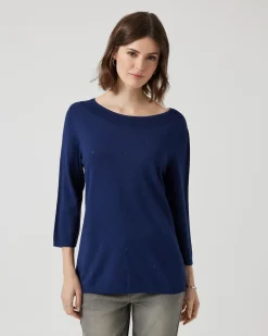 Discount Pullover mit U-Boot-Ausschnitt Strickware