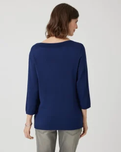 Discount Pullover mit U-Boot-Ausschnitt Strickware