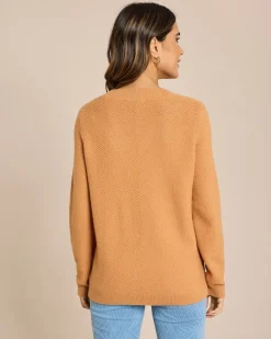 Outlet Pullover mit Zopf-Muster Strickware