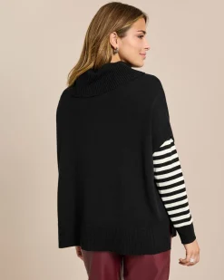 Outlet Pullunder mit Rollkragen Strickware