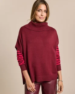 Outlet Pullunder mit Rollkragen Strickware