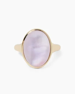 Best Ring mit Amethyst und Perlmutt Ringe