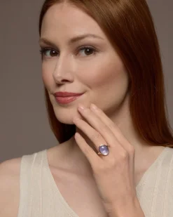 Best Ring mit Amethyst und Perlmutt Ringe