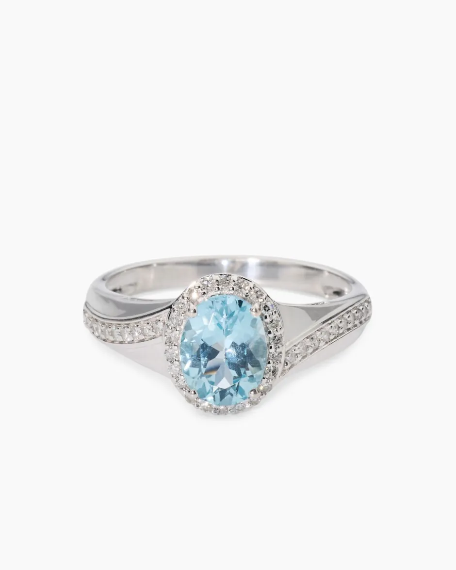 New Ring mit Aquamarin Ringe