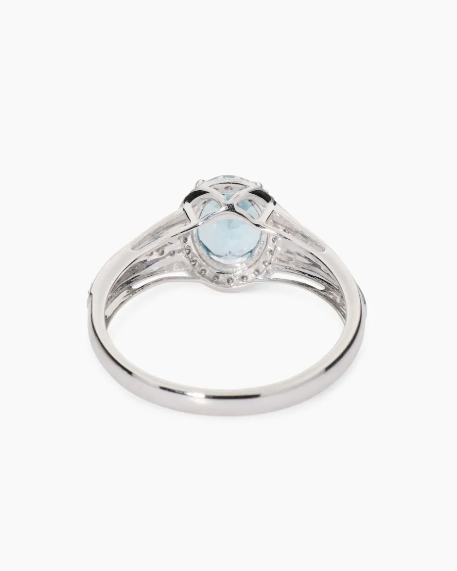 New Ring mit Aquamarin Ringe