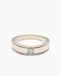 Best Ring mit Diamant und Brillant ca. 0,30 ct Ringe