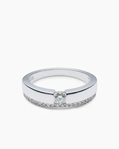 Best Ring mit Diamant und Brillant ca. 0,30 ct Ringe
