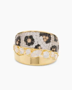 Clearance Ring mit farbigen Zirkonia Ringe