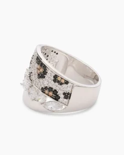 Clearance Ring mit farbigen Zirkonia Ringe