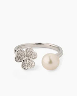 Ring mit Kleeblatt Ringe