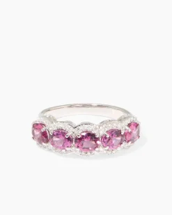 Best Ring mit Malawi Granat + Brillant Ringe