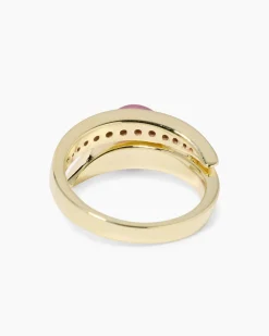 Discount Ring mit MK-Perle 8 mm und Zirkonia Ringe