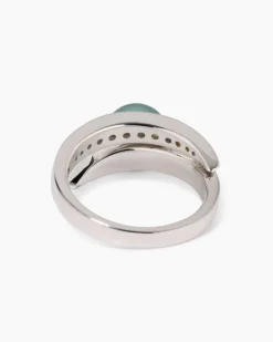 Discount Ring mit MK-Perle 8 mm und Zirkonia Ringe