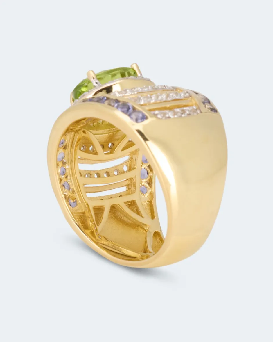New Ring mit Peridot Ringe