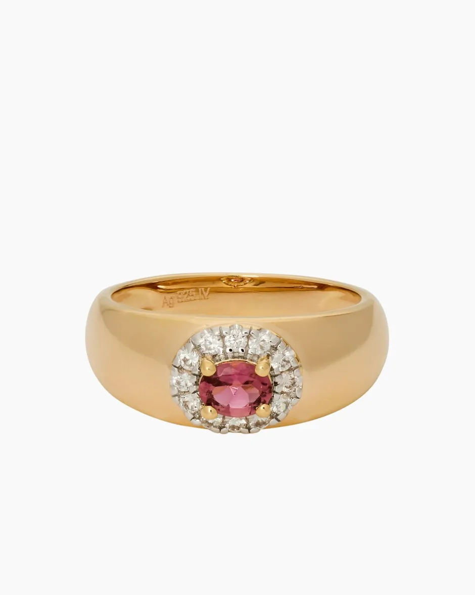 Sale Ring mit Pink Turmalin Ringe