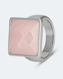 Hot Ring mit Rosenquarz Ringe