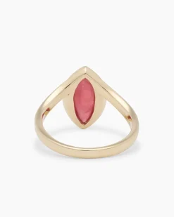 Hot Ring mit Ruby Rhodonith Ringe