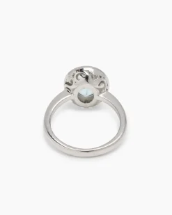 Online Ring mit Santa Maria Aquamarin Ringe