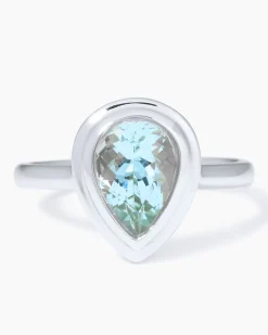 Sale Ring mit Santa Maria Aquamarin Ringe