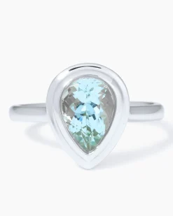Sale Ring mit Santa Maria Aquamarin Ringe