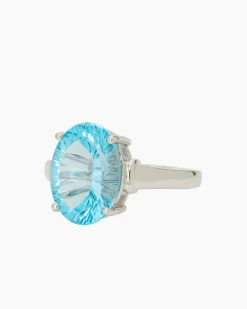 Clearance Ring mit Swiss Blue Topas Ringe