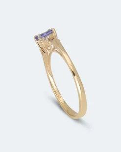 Hot Ring mit Tansanit + Brillant Ringe