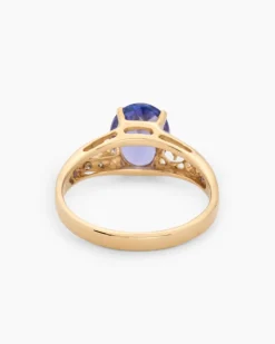 Hot Ring mit Tansanit AAA+ & Brillant Ringe