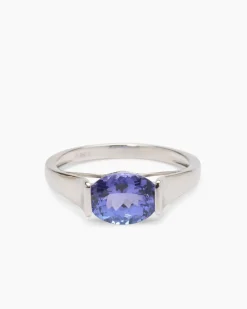 Outlet Ring mit Tansanit AAAA+ Ringe