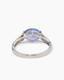 Outlet Ring mit Tansanit AAAA+ Ringe