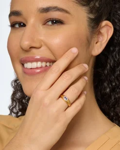 New Ring mit Tansanit AAAA Ringe