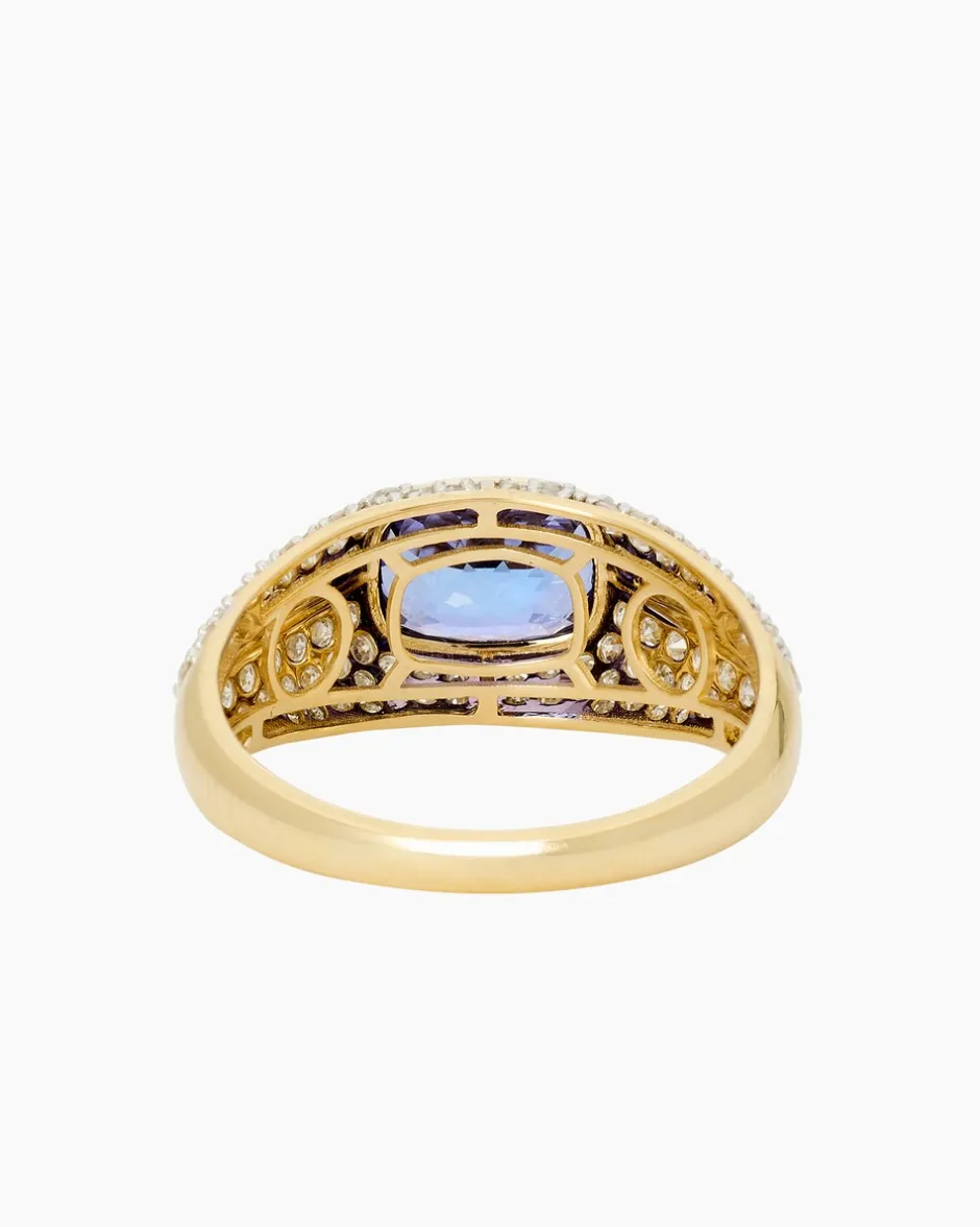 Best Ring mit Tansanit AAAA Ringe