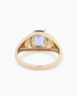 Sale Ring mit Tansanit AAAA Ringe