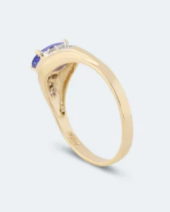 Sale Ring mit Tansanit AAAA+ & Brillant Ringe