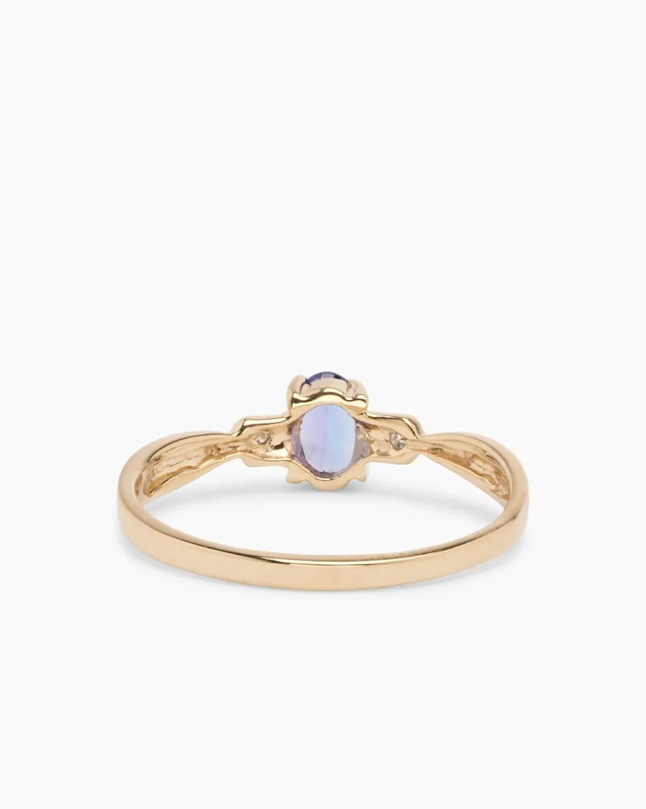 Hot Ring mit Tansanit AAAA & Brillanten Ringe