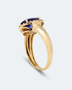 Online Ring mit Tansanit AAAAA & Brillanten Ringe