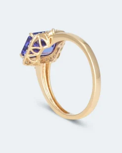 Hot Ring mit Tansanit AAAAA & Brillant Ringe