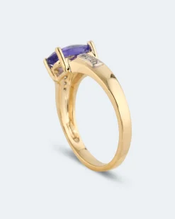 Hot Ring mit Tansanit AAAAA & Brillanten Ringe