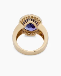 Best Ring mit Tansanit AAAAA & Brillanten Ringe