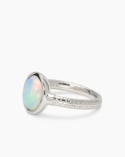 Hot Ring mit äthiopischem Kristallopal Ringe