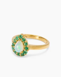 Sale Ring mit Äthiopischem Opal Ringe