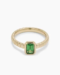 New Ring mit Tsavorit Ringe