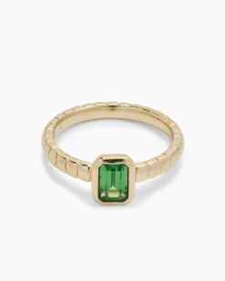 New Ring mit Tsavorit Ringe