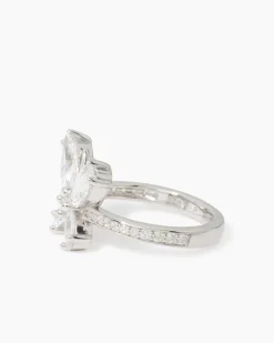 Clearance Ring mit Zirkonia Ringe