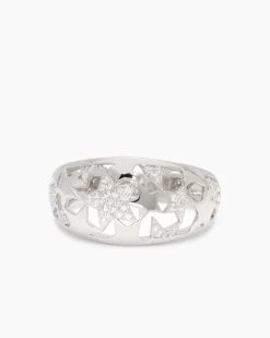 Outlet Ring mit Zirkonia Ringe