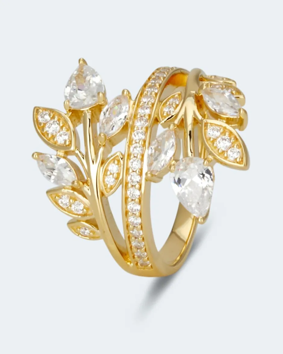 New Ring mit Zirkonia Ringe